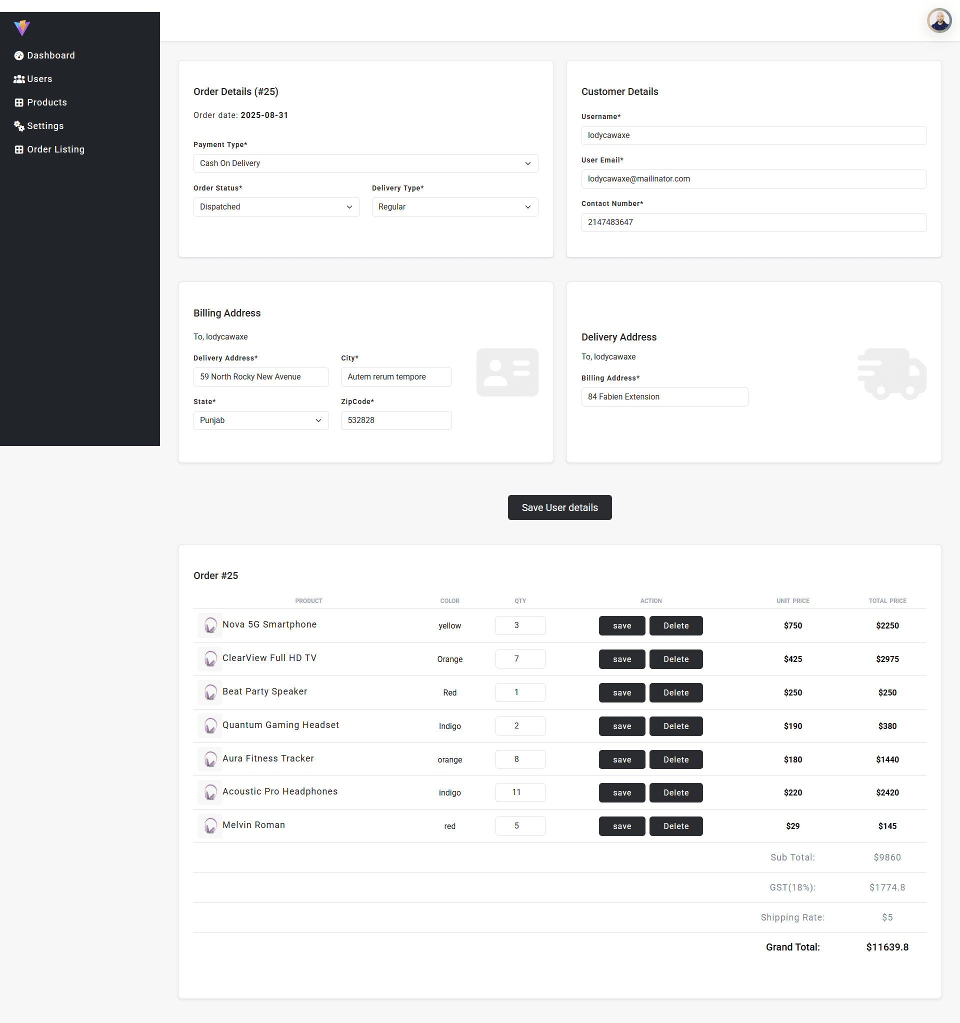 Ecommerce-Practice screenshot 15